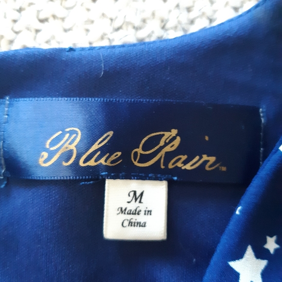 Blue Romper with Stars - Picture 2 of 4